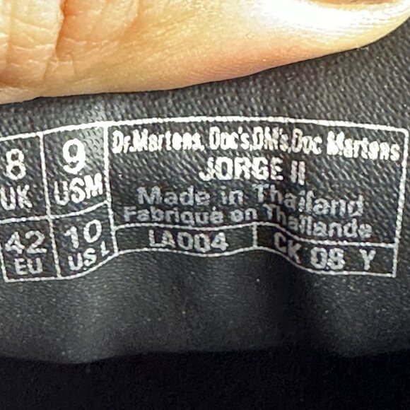 Dr. Marten's Jorge II Women's size 10 Leather Slingback Black Shoes - Picture 9 of 9